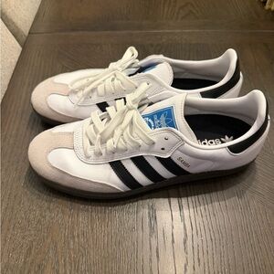 Adidas Samba OG Men's White and Black Samba Sneakers
